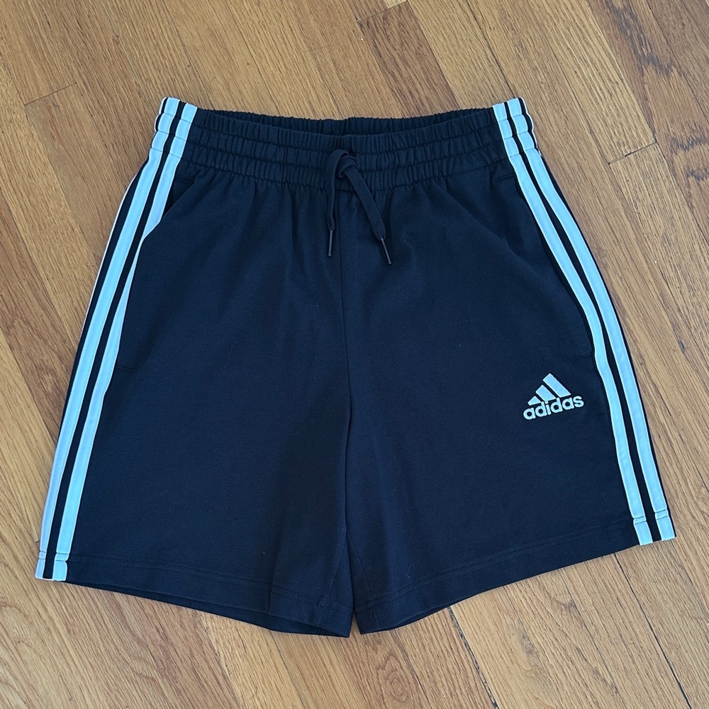 Adidas black Shorts with Stripes